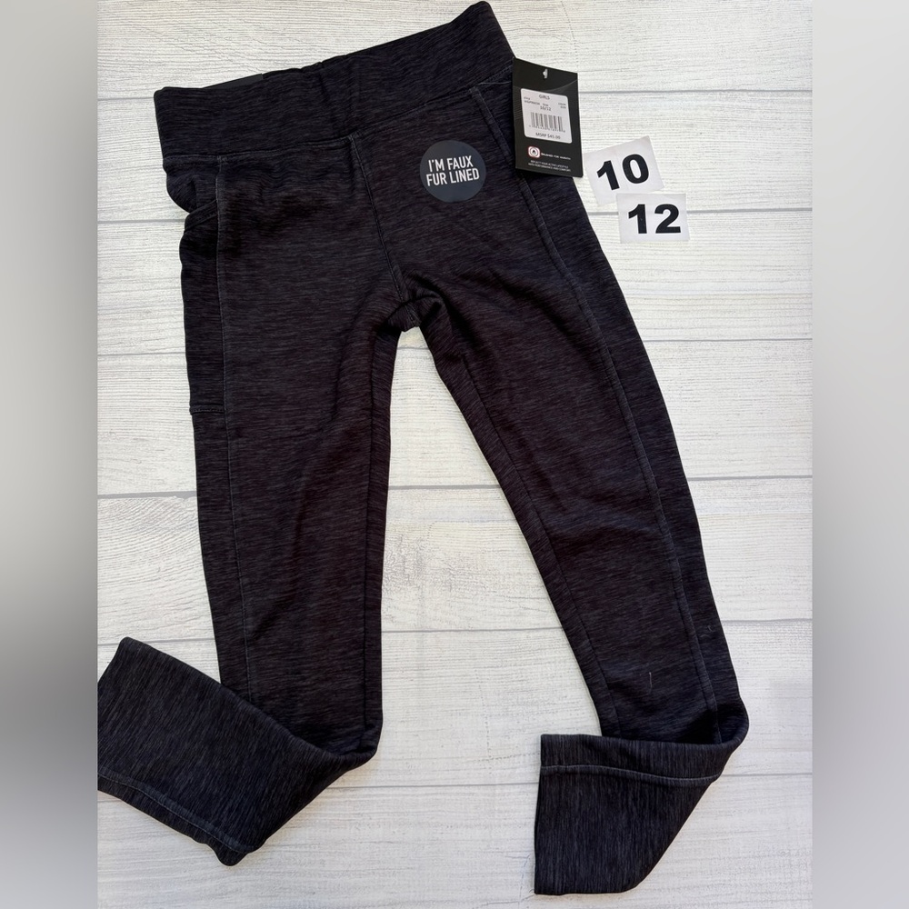 Cozy Charcoal Kids Leggings